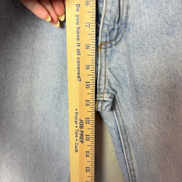 J. Galt Shanghai Womens Jeans Light Wash Cotton Denim Zipper Fly size M - Picture 9 of 10